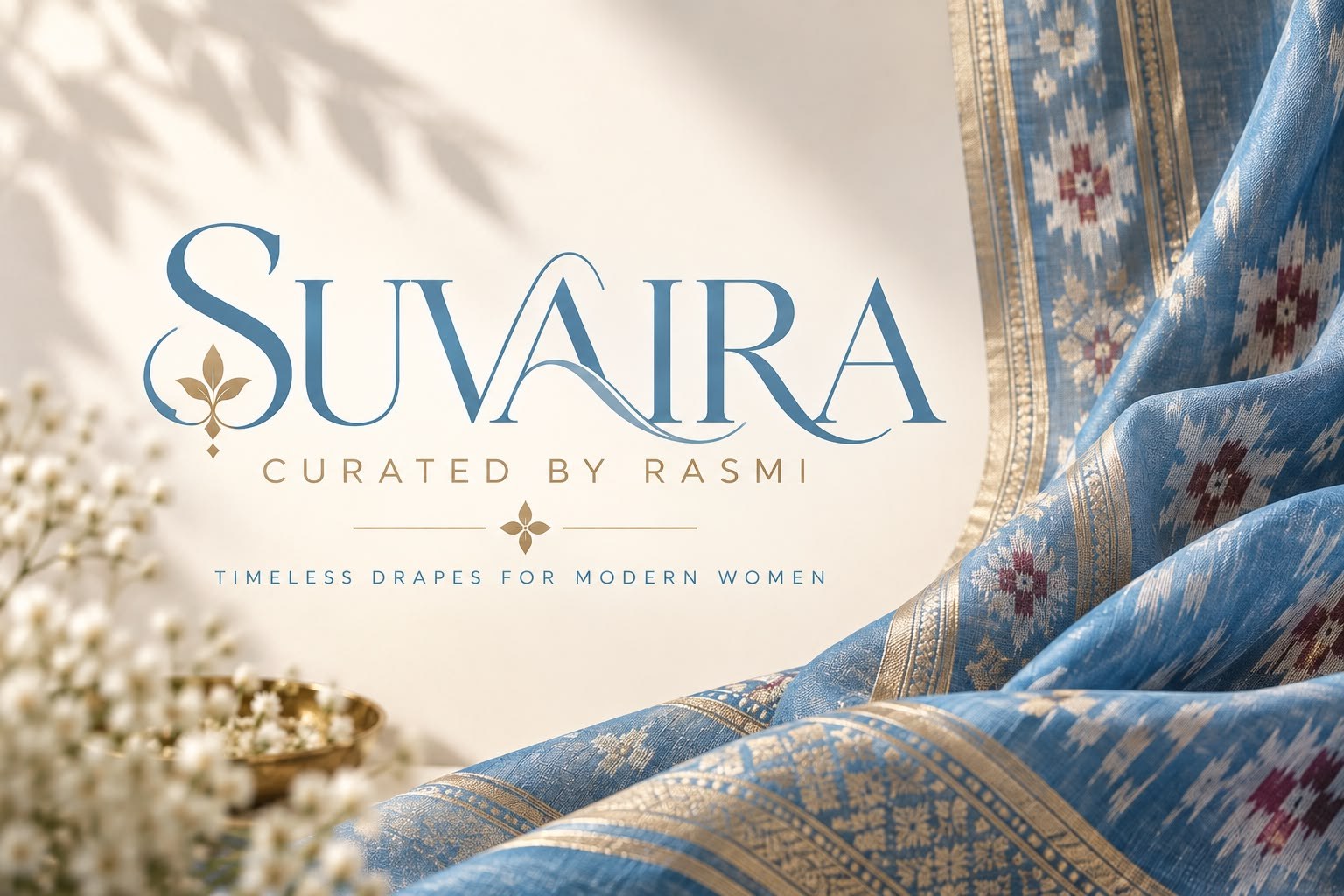 SUVAIRA, curated by Rasmi: timeless drapes for modern women
